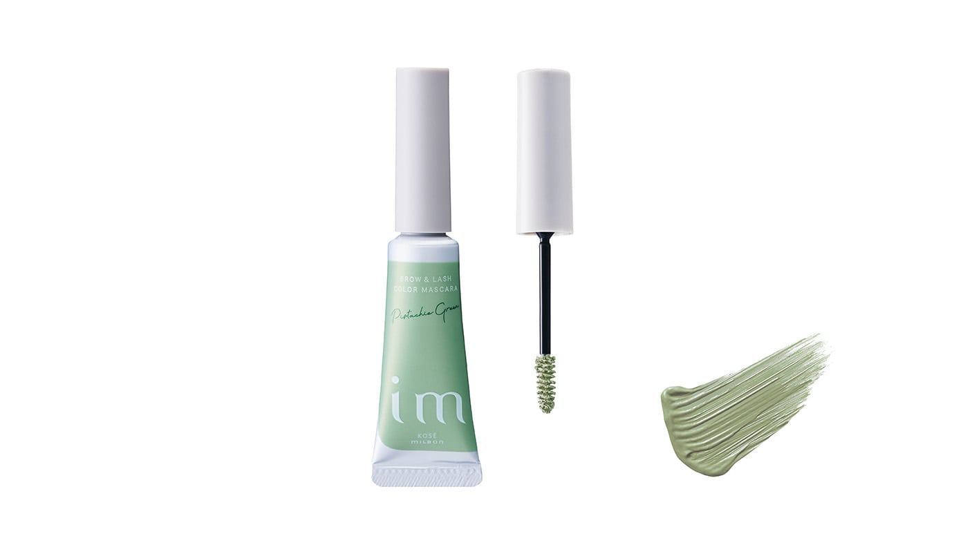アイエム　ブロウ＆ラッシュ　カラーマスカラ ピスタチオグリーン GR750