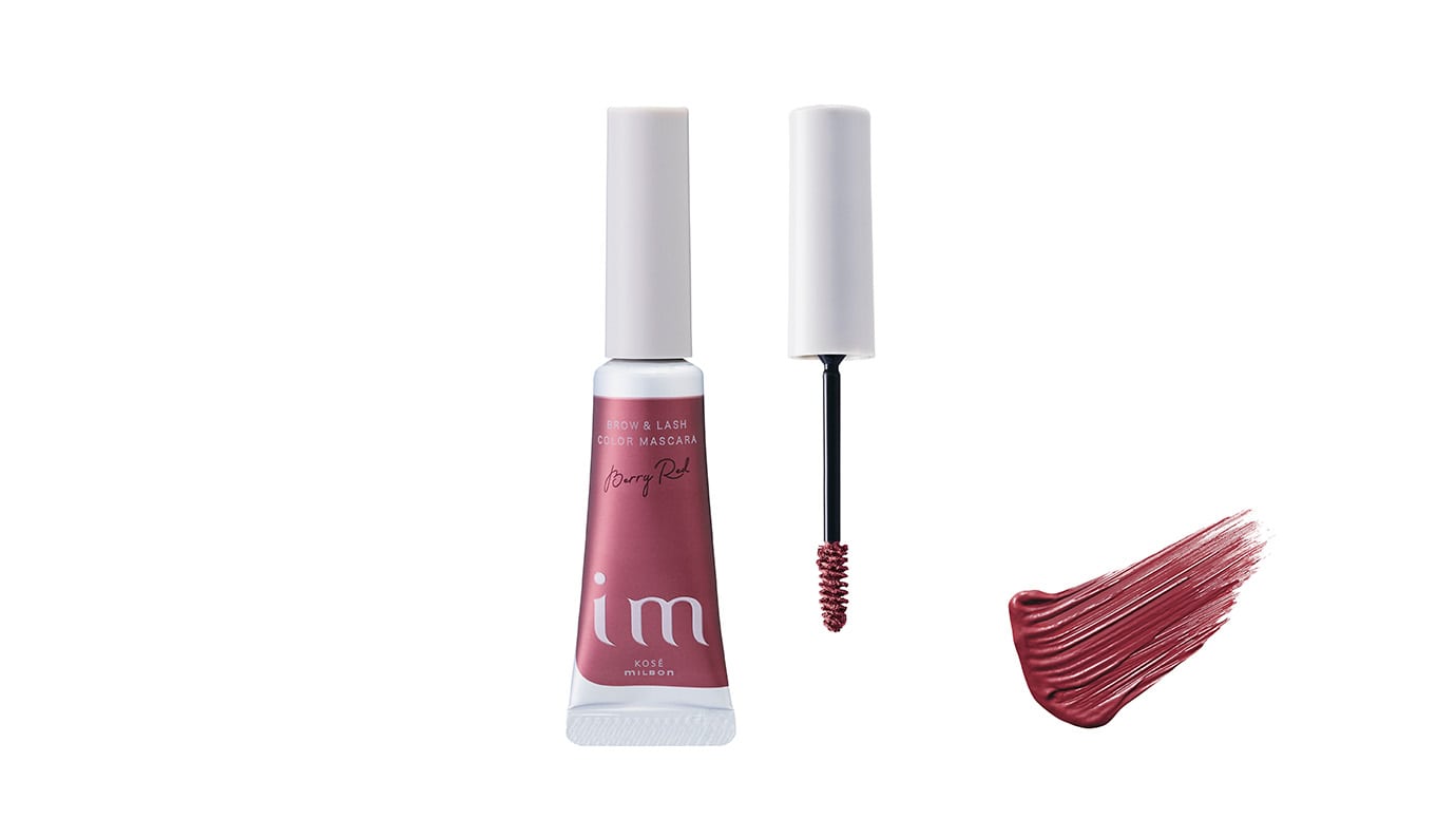 アイエム　ブロウ＆ラッシュ　カラーマスカラ ベリーレッド RD450