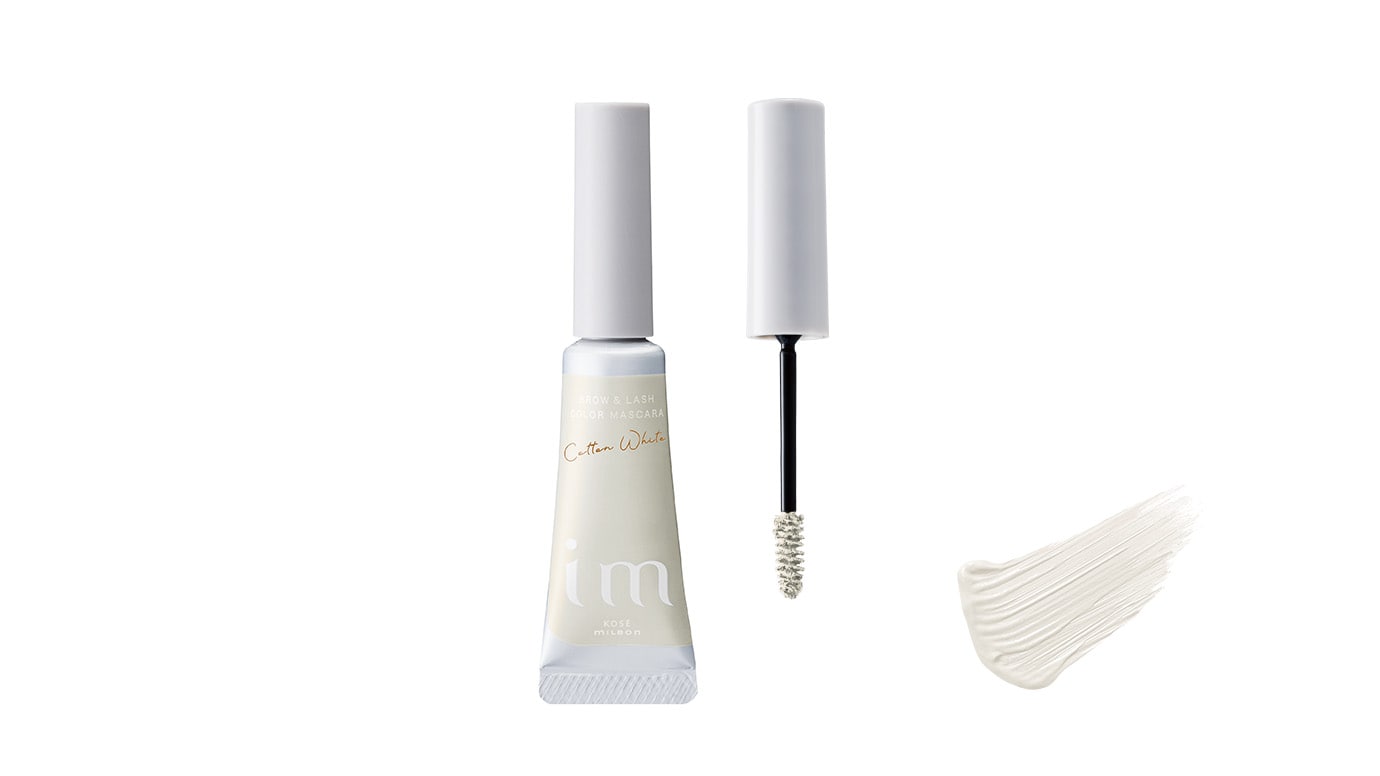 アイエム　ブロウ＆ラッシュ　カラーマスカラ コットンホワイト WT052